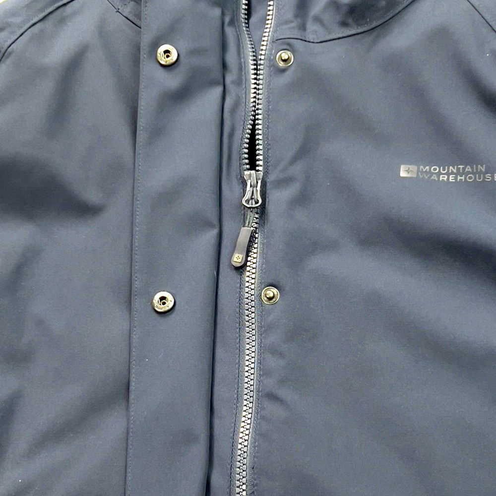 Mountain Warehouse Coat Jacket Womens Size 16 Extreme Black Puffer Lining - Picture 8 of 13